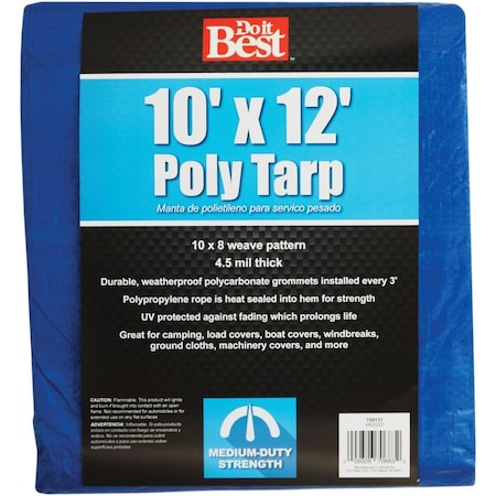 All-Source Medium Duty Tarp, Blue 709131